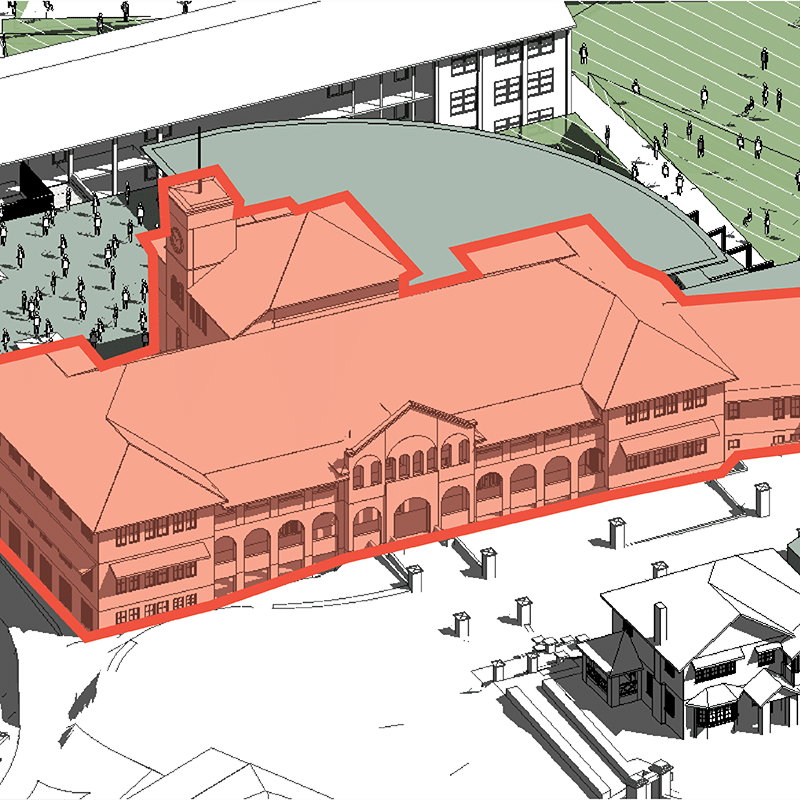 Main Building Staff Hub and Reception Lounge